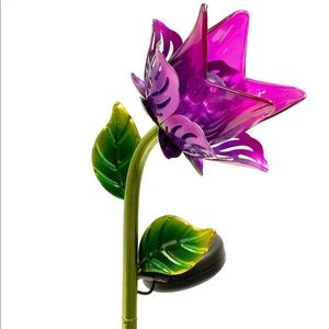 Flower Garden Solar Stake